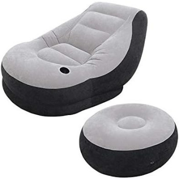 Intex, 68564, Inflatable Chair, Grey, 1 Kilograms, ‎7.87 X 1.57 X 8.66 Cm