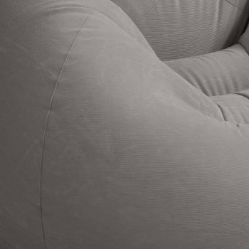 Intex Beanless Bag Chair, 68579Ep, Gray, H27 X W41 X D42 Inch