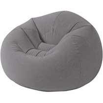 Intex, 68579, Inflatable Beanless Bag Lounger Chair, Silver