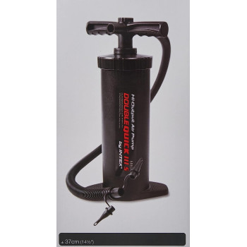 Intex Double Quick Hand Pump 14 1/2 Inches Model, Multi Color
