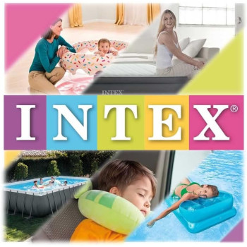 Intex Manual Foot Pump For Inflatable Mattresses 37Cm, 68605