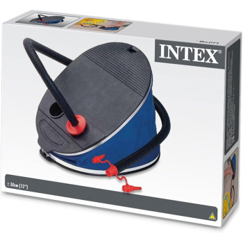 Intex Unisex-Adult Bellows Foot Pump Series, Black, 0.79 KG