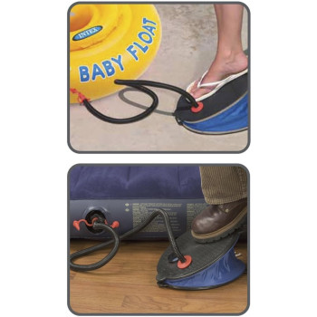 Intex Unisex-Adult Bellows Foot Pump Series, Black, 0.79 KG