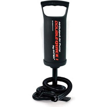 Intex Plastic Double Quick, Hand Pump, Black, ‎13.3 X 13.3 X 37.5 Cm