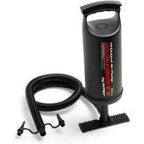 Intex Plastic Double Quick, Hand Pump, Black, ‎13.3 X 13.3 X 37.5 Cm