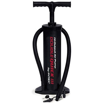 Intex, Plastic, High Output Hand Pump, Black, 68615
