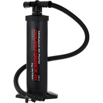 Intex Plastic Double Quick Hand Pump, Black, 610 Grams