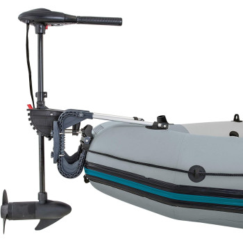 Intex 12V Transom Mount Trolling Outboard Motor, Black, One Size, 68631
