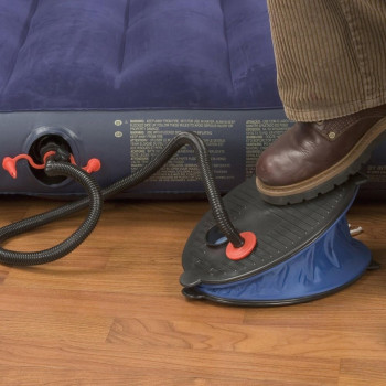 Intex Plastic Bellows Foot Pump Series, Black, 28.3 X 5.4 X 21.9 Cm