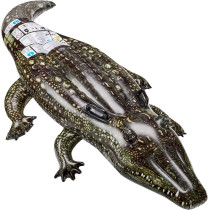 Intex Siva Toys Swimming Animal Crocodile, Multi Colour, 227926