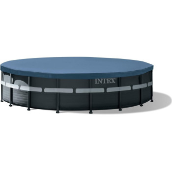Intex Ultra Xtr Frame Pool Set, 5.49 Meter X 1.32 Meter Size, Grey