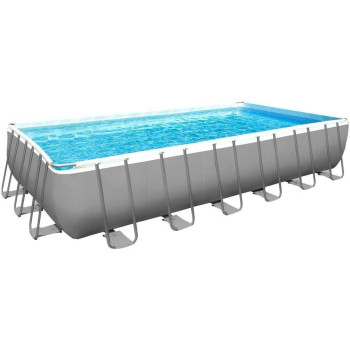 Intex Rectangular Ultra Frame Swimming Big Pools With Filter Pump And Ladder