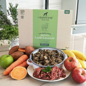 The Innocent Hound 3kg Air-Dried British Lamb Casserole Dry Dog Food