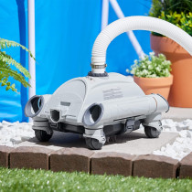 Intex Basic Hydraulic Powered Auto Pool Cleaner, Gray