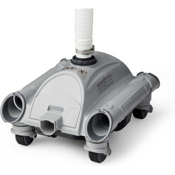 Intex Basic Hydraulic Powered Auto Pool Cleaner, Gray
