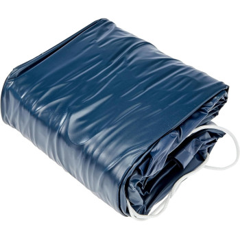 Intex Plastic Rectangular Pool Cover, 28038, Navy Blue