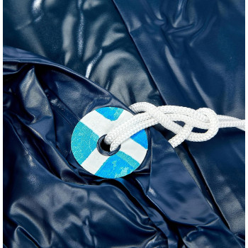 Intex Plastic Rectangular Pool Cover, 28038, Navy Blue