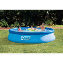 Intex ‎Plastic Easy Round Set Pool, 13Ft X 33In, Blue