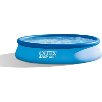 Intex ‎Plastic Easy Round Set Pool, 13Ft X 33In, Blue