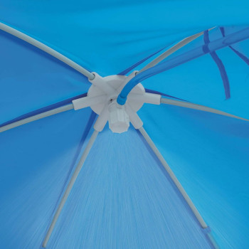 Intex Round Canopy Metal Frame Pool, Metal, Blue, 700 Liters