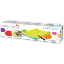 Intex Baby Changing Mat Inflatable Compact, Green/Blue