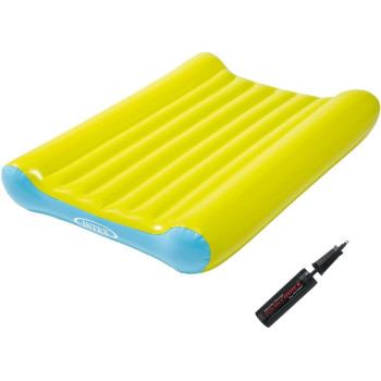 Intex Baby Changing Mat Inflatable Compact, Green/Blue