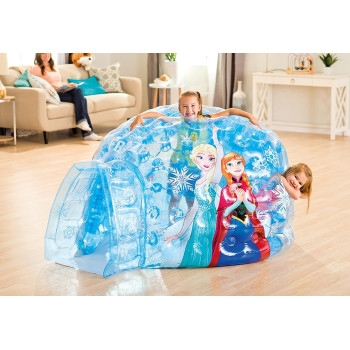 Intex Igloo Pvc Frozen Play House, ‎157 X 107 X 185 Cm, Blue