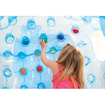 Intex Igloo Pvc Frozen Play House, ‎157 X 107 X 185 Cm, Blue