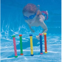 Intex Underwater Play Sticks, Multi-Colour, 55504, ‎25 X 5 X 25 Cm
