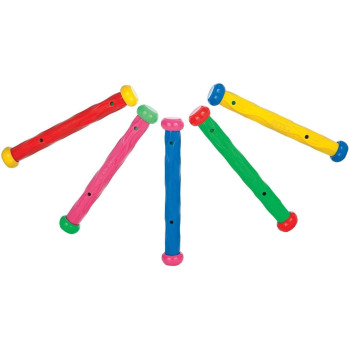Intex Underwater Play Sticks, Multi-Colour, 55504, ‎25 X 5 X 25 Cm
