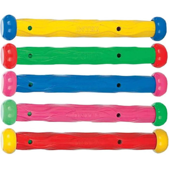 Intex Underwater Play Sticks, Multi-Colour, 55504, ‎25 X 5 X 25 Cm
