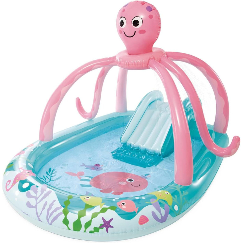 Intex Multi-Color Friendly Octopus Play Center, 4.45 Kilograms