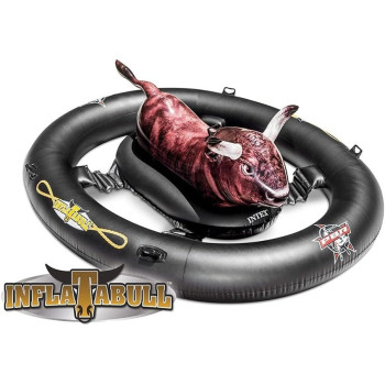 Intex Polyvinyl Chloride Inflatabull, Multi-Colour, 56280, 6.46 Kilograms