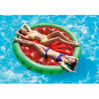 Intex Watermelon Inflatable Island, Red, ‎182.88 X 182.88 X 22.86 Cm