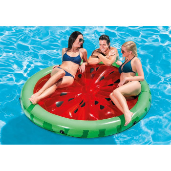 Intex Watermelon Inflatable Island, Red, ‎182.88 X 182.88 X 22.86 Cm