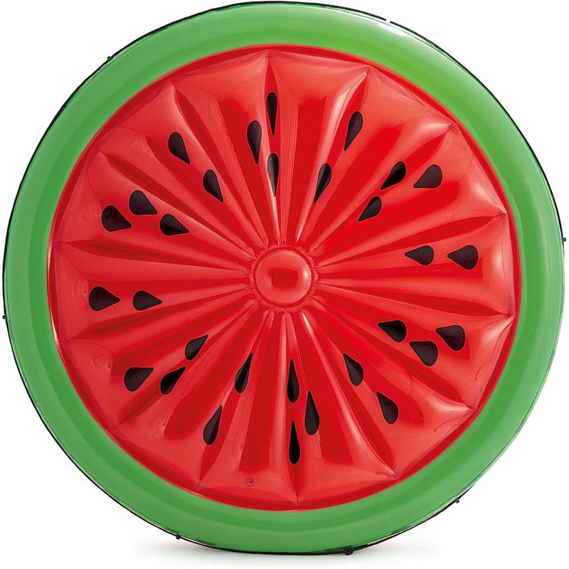 Intex Watermelon Inflatable Island, Red, 182.88 X 182.88 X 22.86 Cm