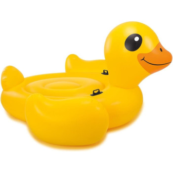 Intex Mega Yellow Duck Island, Black, 221 X 109 X 221 Cm