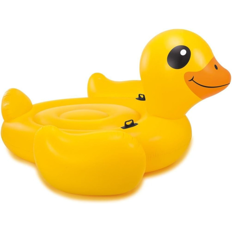 Intex Mega Yellow Duck Island, Black, 221 X 109 X 221 Cm