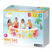 Intex Plastic Round Pinwheel Deluxe Children Pool, 750 Liters

