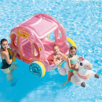 Intex Inflatable Play Centre, Princess Carriage, One Size