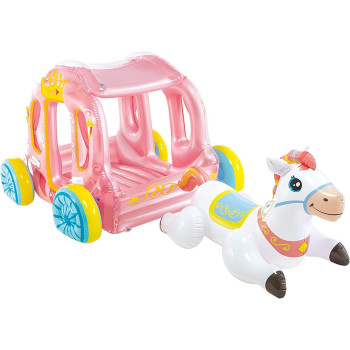 Intex Inflatable Play Centre, Princess Carriage, One Size