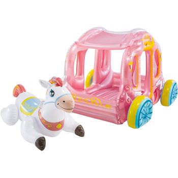 Intex Inflatable Play Centre, Princess Carriage, One Size