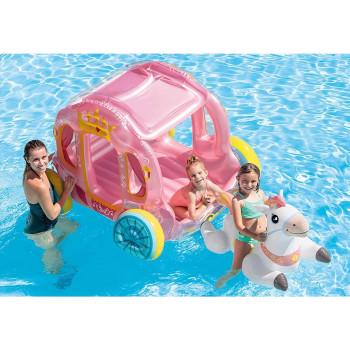 Intex Inflatable Play Centre, Princess Carriage, One Size