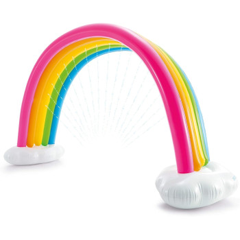 Intex, 56597Np, Rainbow Cloud Sprinkler, Black, 40.6 Zm X 15.9 Zm X 35.6 Zm