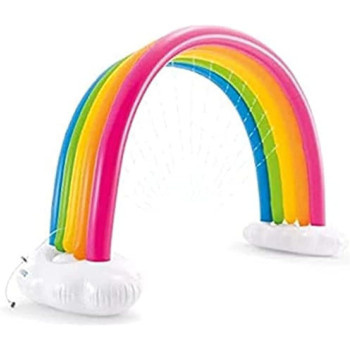 Intex, 56597Np, Rainbow Cloud Sprinkler, Black, 40.6 Zm X 15.9 Zm X 35.6 Zm