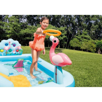 Inflatable Pool Play Center Jungle 258 X 216 X 84 Cm Intex
