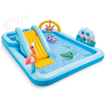 Inflatable Pool Play Center Jungle 258 X 216 X 84 Cm Intex