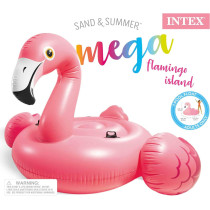 Intex Mega Flamingo, Inflatable Island, Pink, ‎203.2 X 195.58 X 124.46 Cm