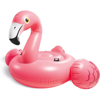 Intex Mega Flamingo, Inflatable Island, Pink, 203.2 X 195.58 X 124.46 Cm