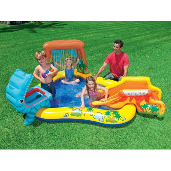 Intex Dinosaur Park Inflatable Fun Center, 216 Liters
